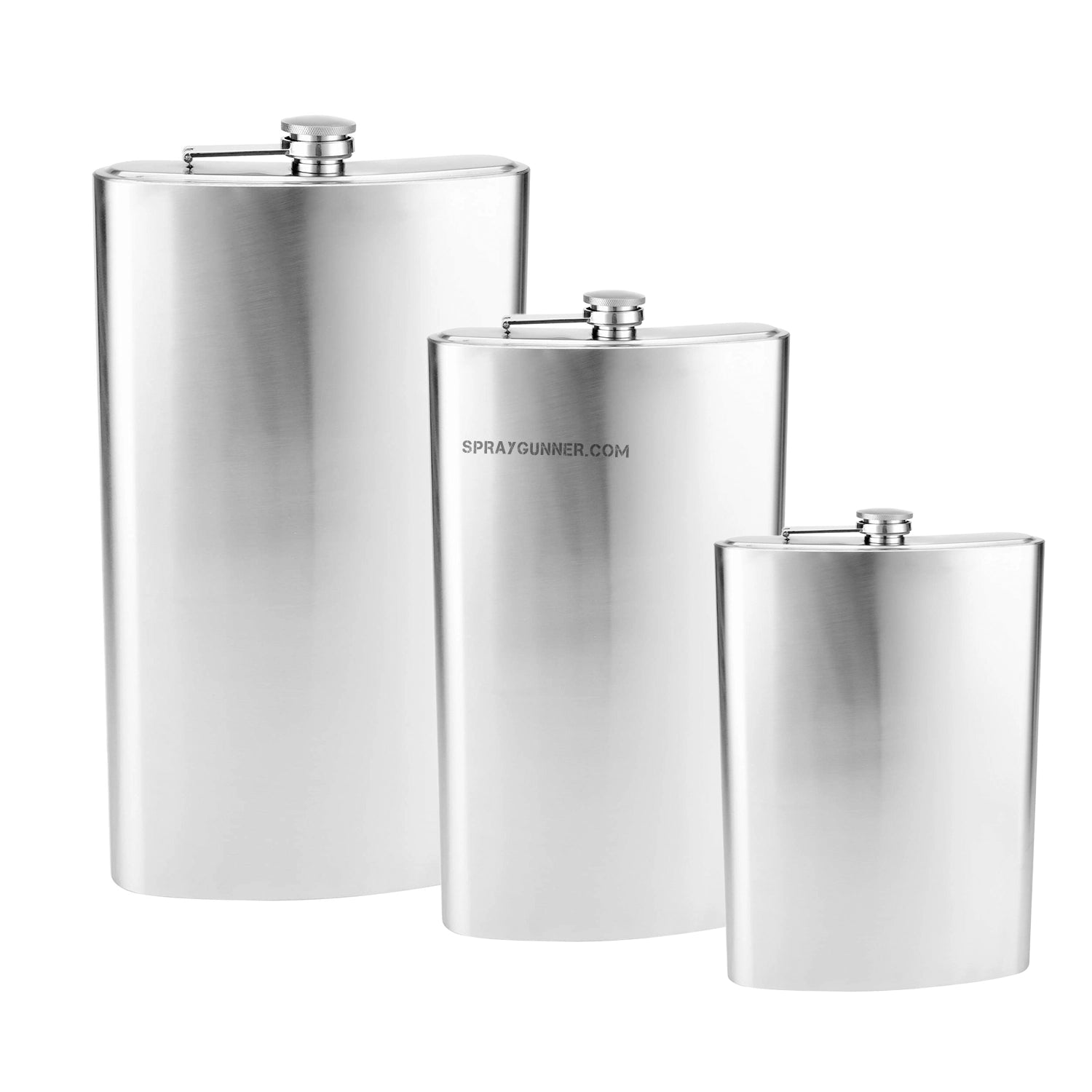 Custom paint mixtures can be safely stored in this long-lasting, reusable NO-NAME Metal Flask. Perfect for sustained usability.