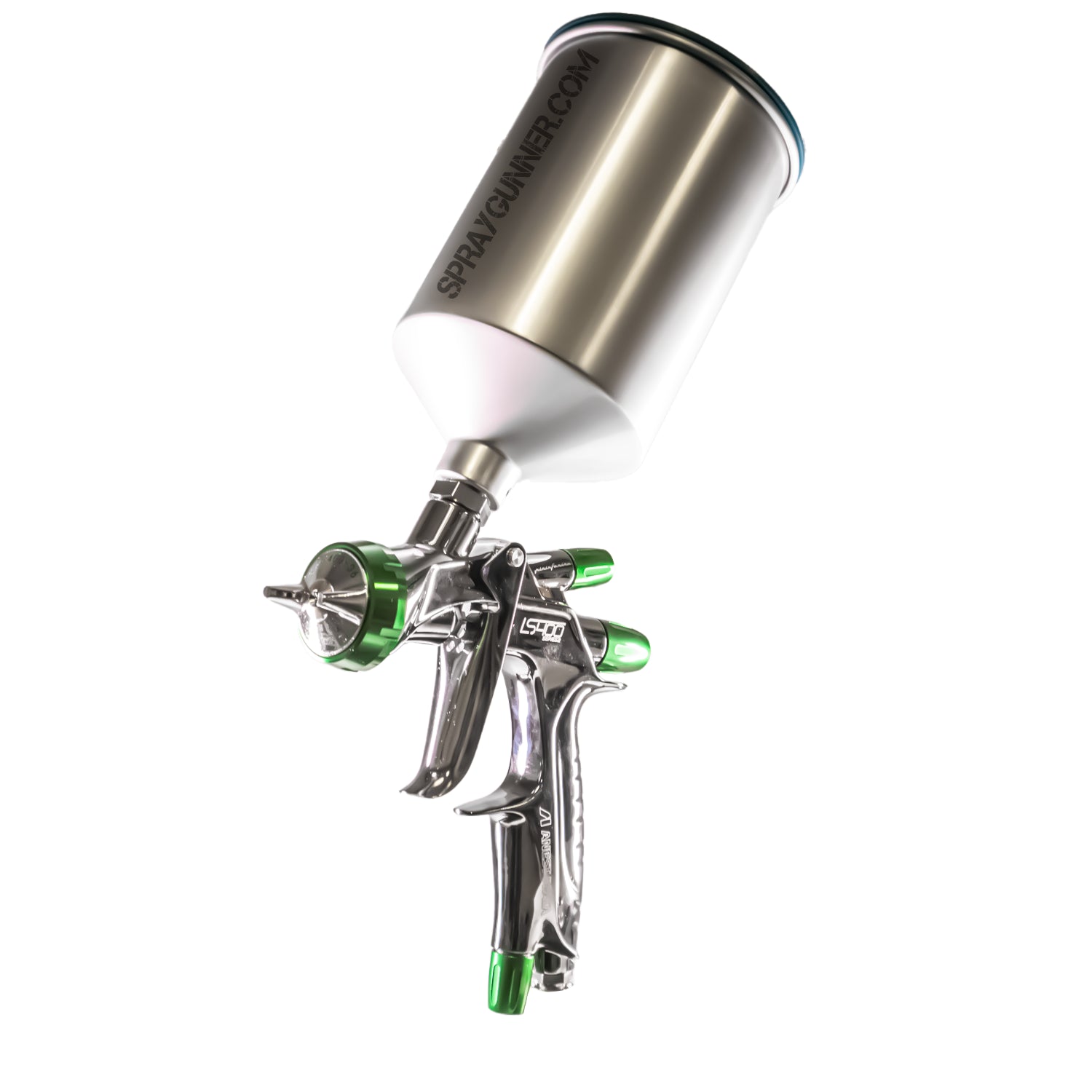 Anest Iwata LS-400 Series 2 Standard Spray Gun Eco Set (Supernova Replacement) 1.3 ET with Metal Cup