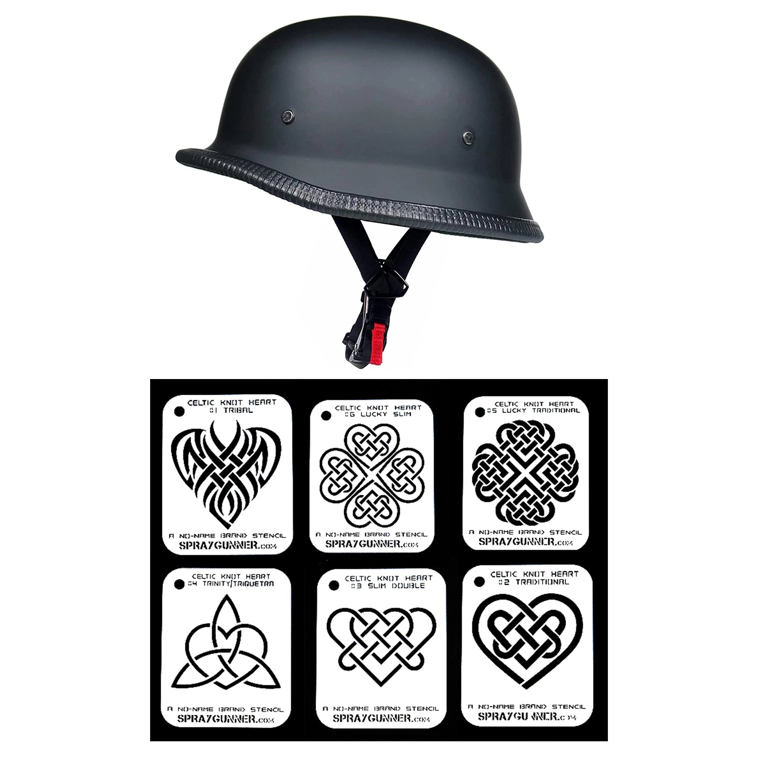 NO-NAME Motorcycle Helmet for Custom Paint - Urbanlystore