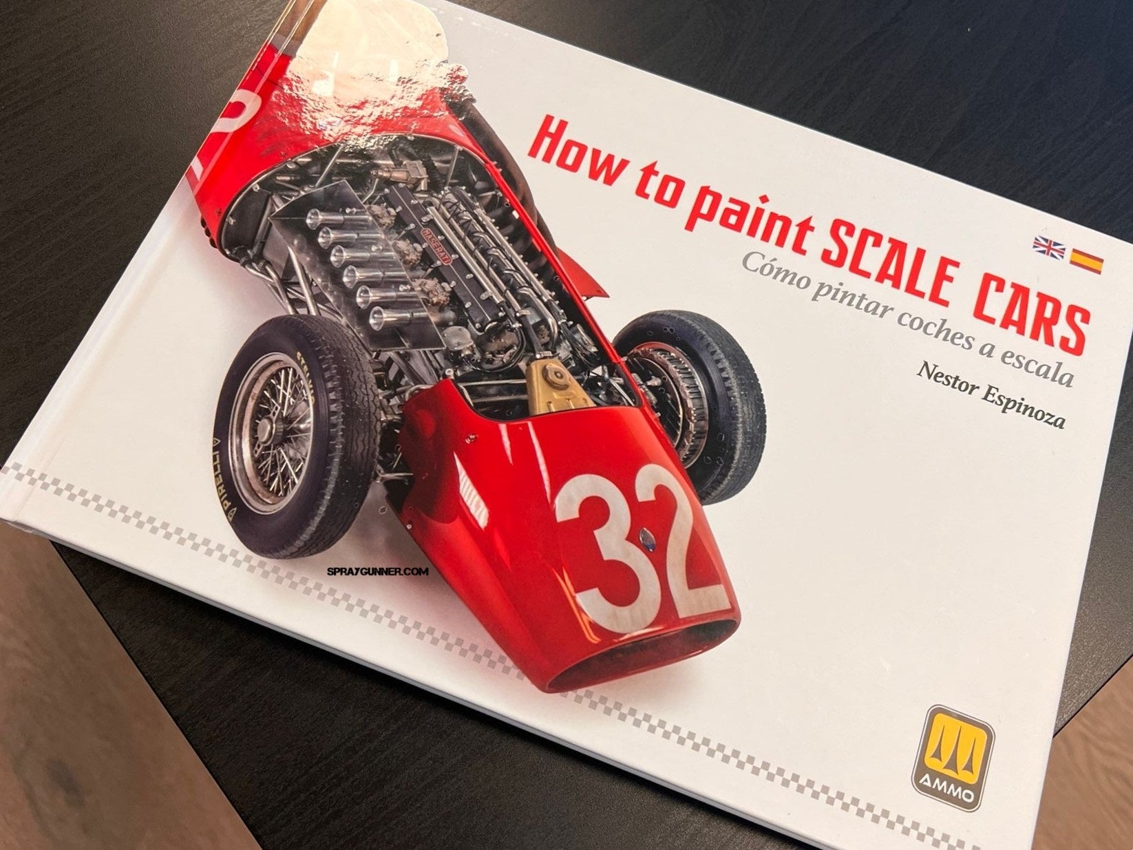 How to Paint SCALE CARS - hard cover book with step-by-step on painting model cars. - Urbanlystore
