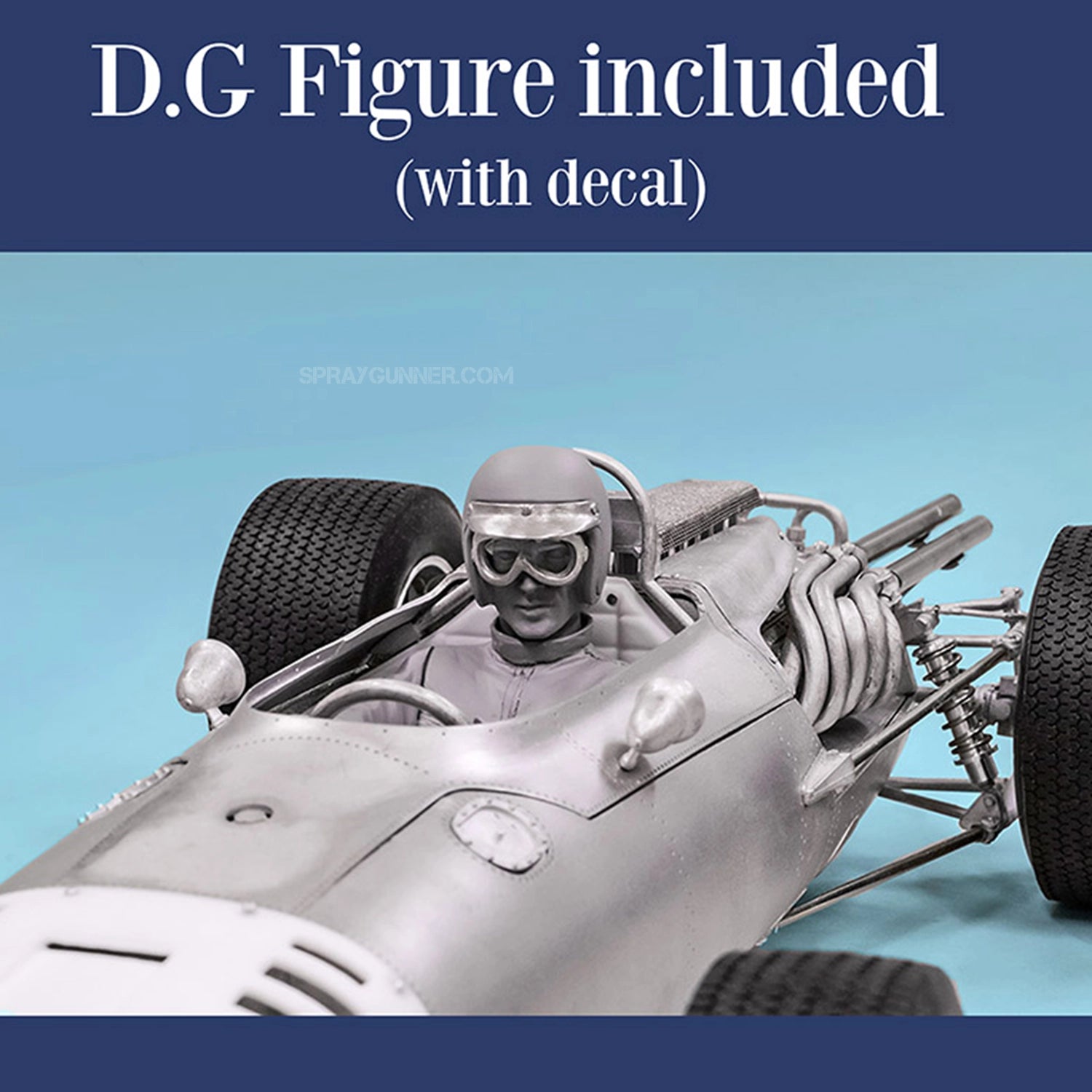 MODEL FACTORY HIRO: 1/12scale Fulldetail Kit : EAGLE Gurney-Weslake - Urbanlystore