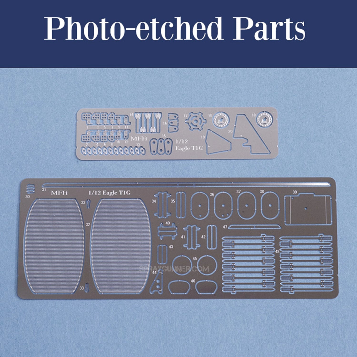 MODEL FACTORY HIRO: 1/12scale Fulldetail Kit : EAGLE Gurney-Weslake - Urbanlystore