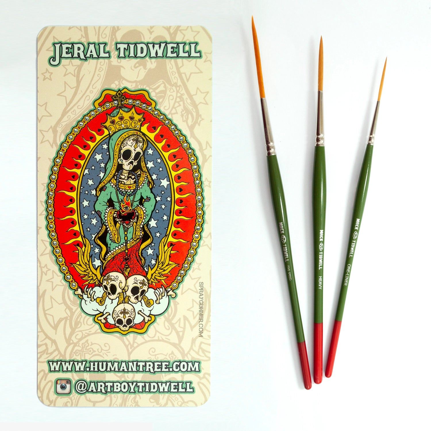 Mack/Tidwell 3 Piece Brush Set - Urbanlystore