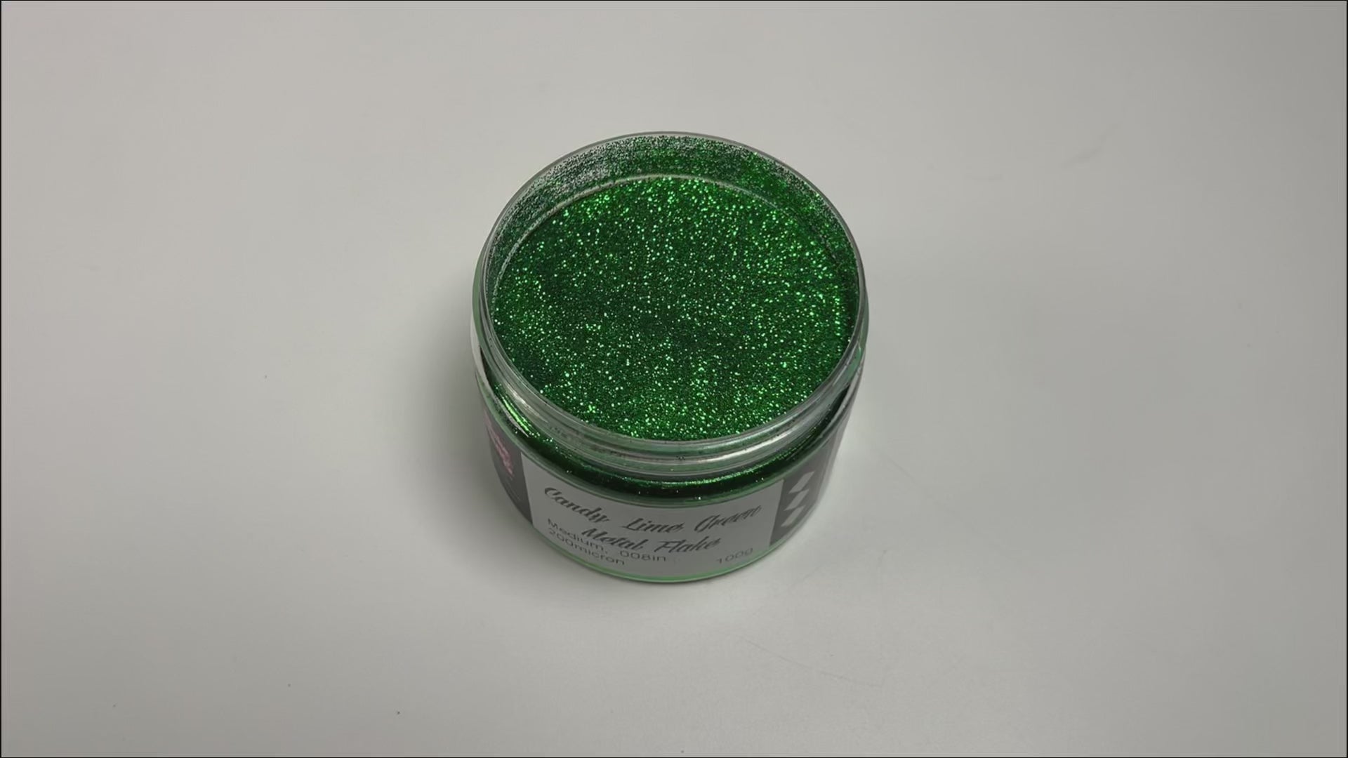 Flake King: Candy Lime Green Metal Flake