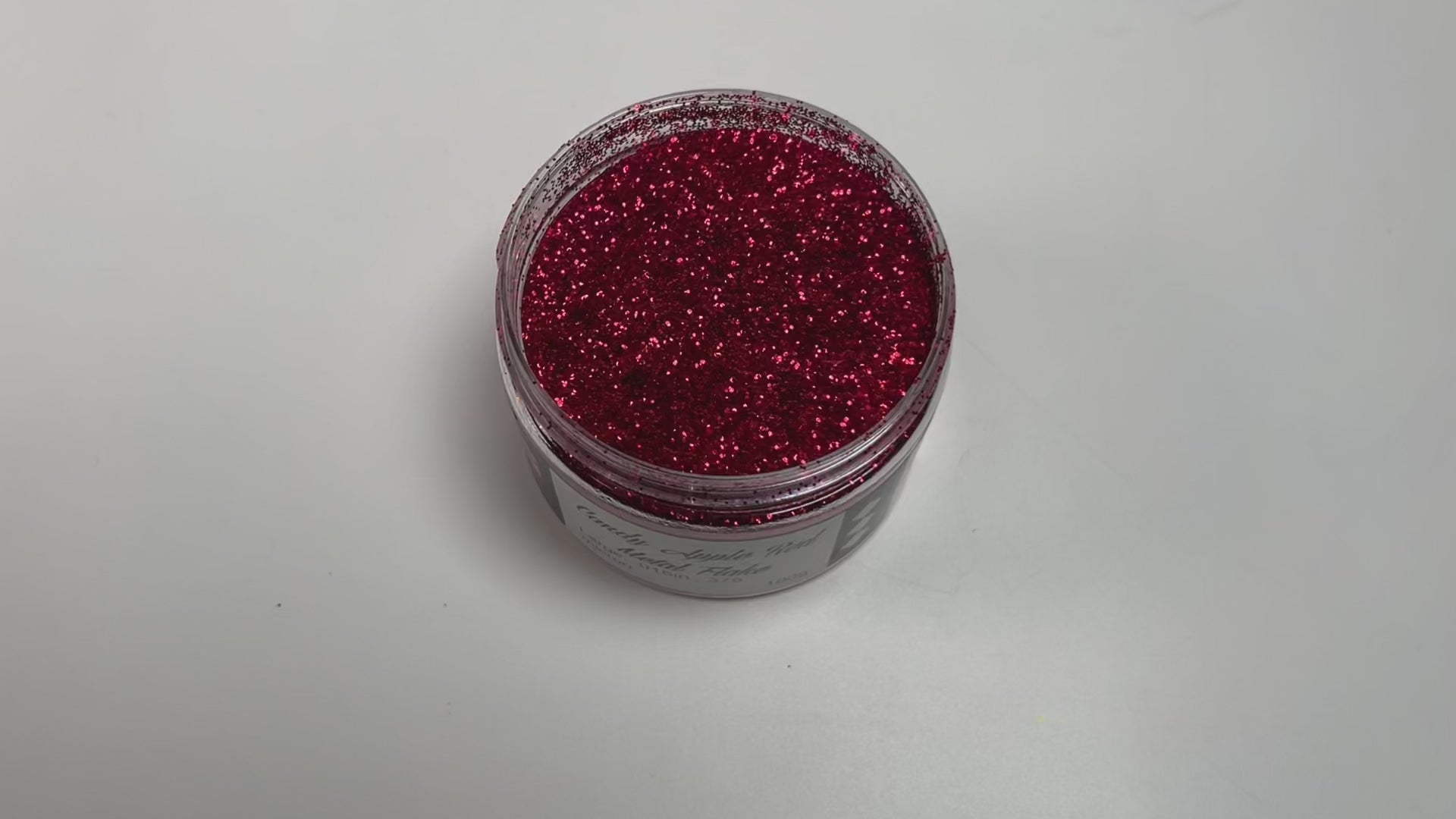 Flake King: Candy Apple Red Metal Flake