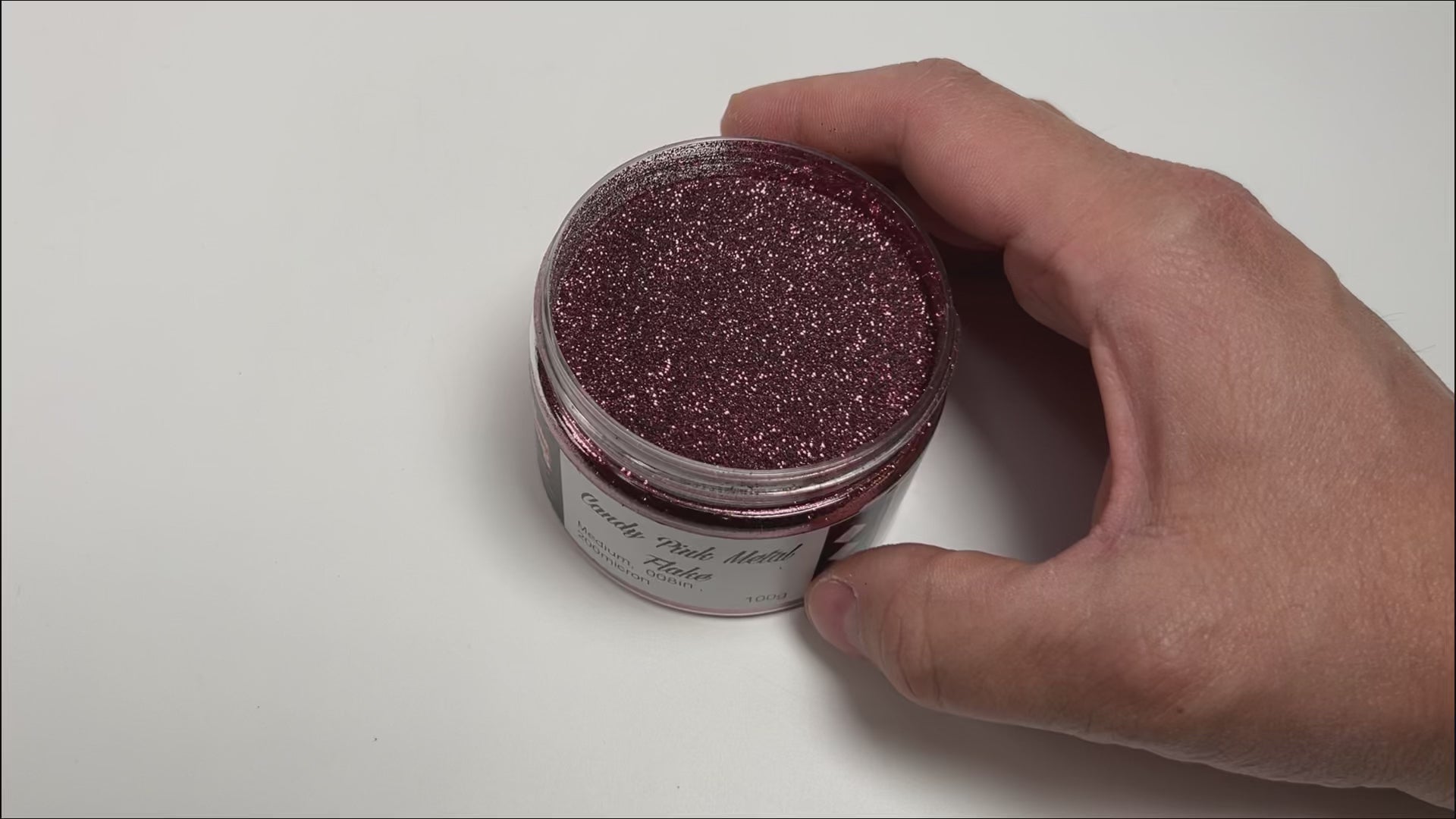 Flake King: Candy Pink Metal Flake