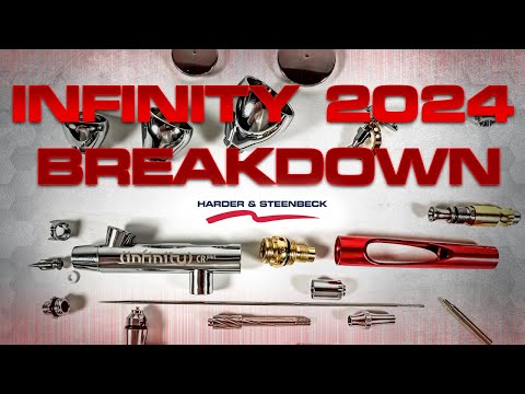 Used Harder & Steenbeck NEW INFINITY 2024 CRplus 2in1 airbrush