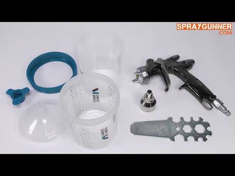 ANEST IWATA Fast Flow System Disposable Paint cup Kit (50 ct) 200 Micron