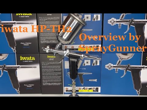 Iwata HP-TH2 Gravity Feed Dual Action Trigger Airbrush