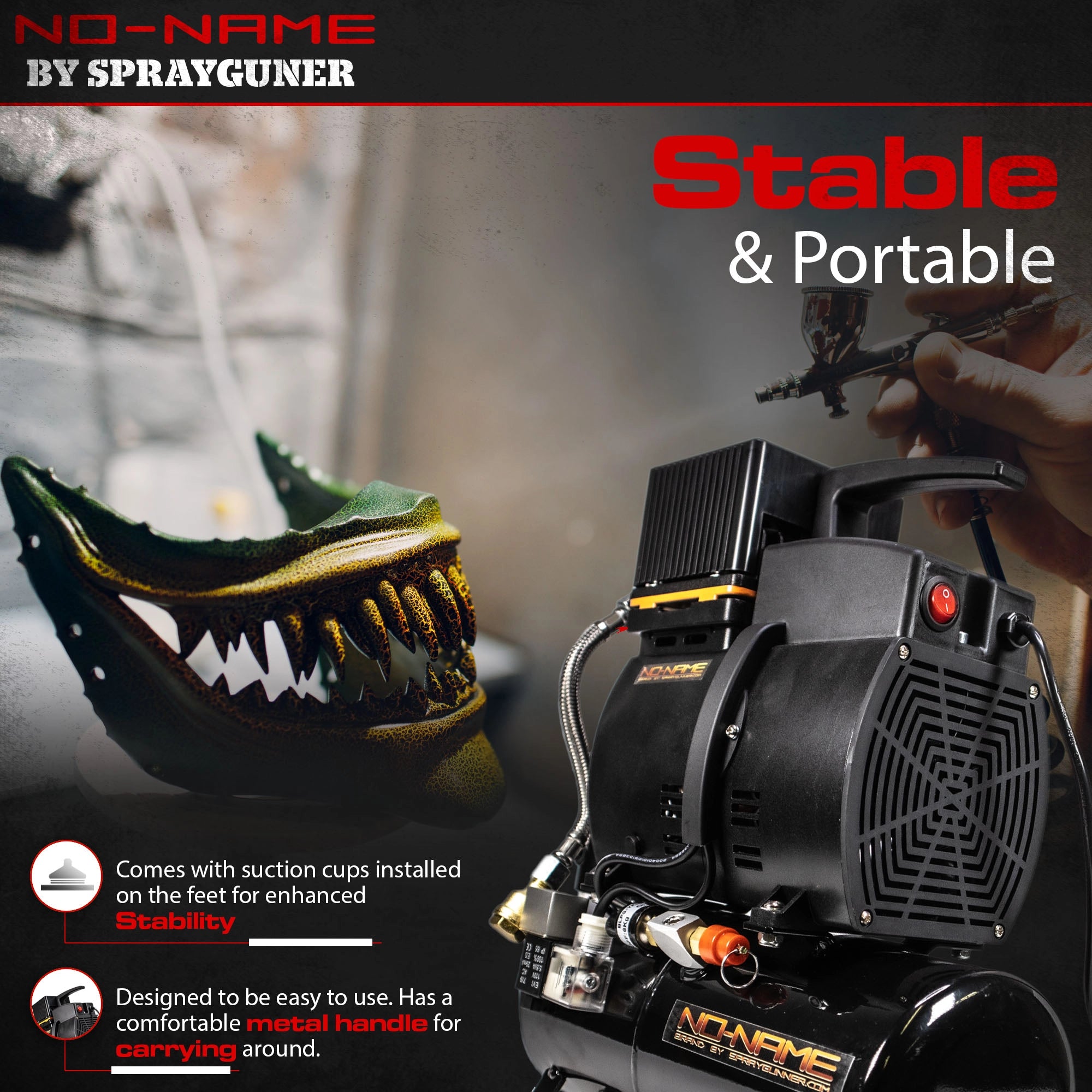 Super Cool Tooty OS Air Compressor by NO-NAME Brand - Urbanlystore