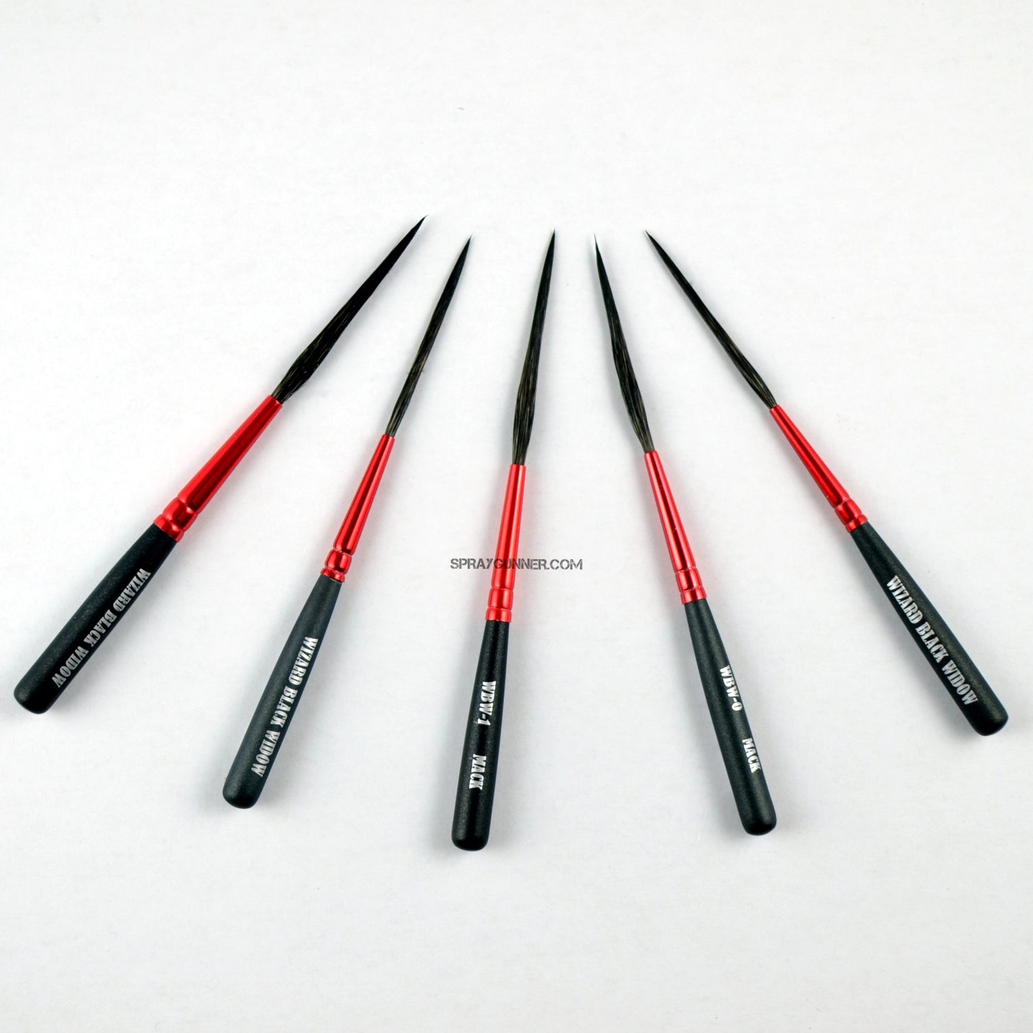 Wizard Black Widow Scroll Striper Brush - Urbanlystore