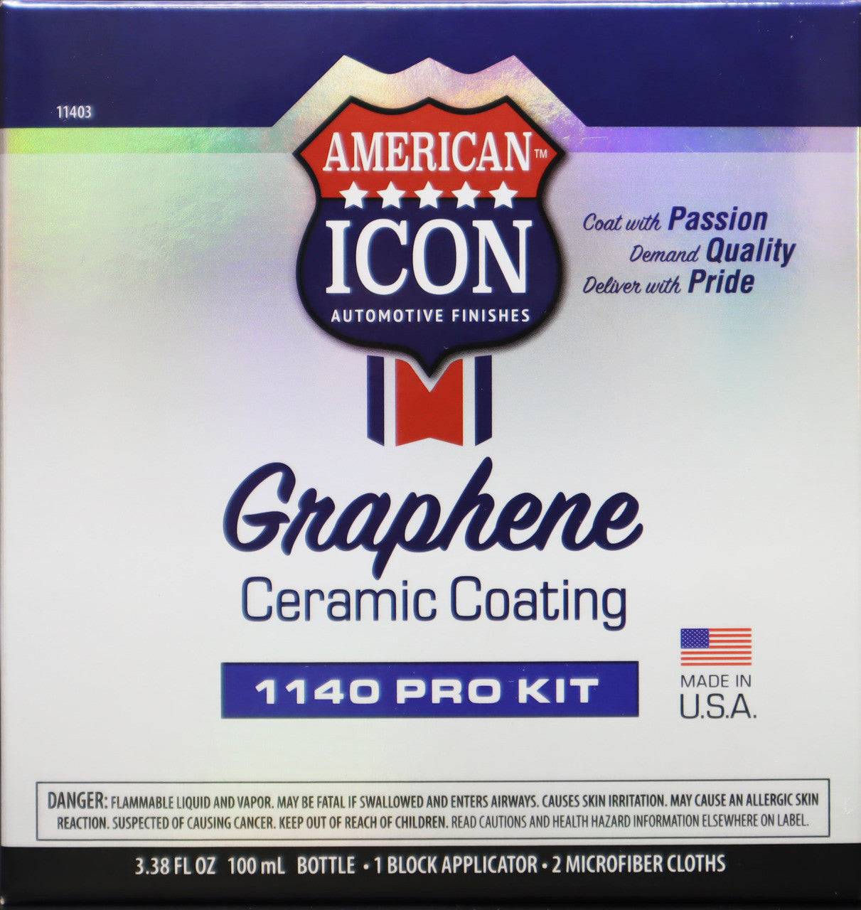 American Icon Graphene Ceramic Coating 1140 Pro Kit  11403 American ICON